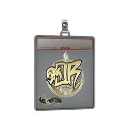 Sticker Slab | sk0R (Gold) | Paris 2023