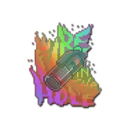 Sticker | Fire in the Hole (Holo)