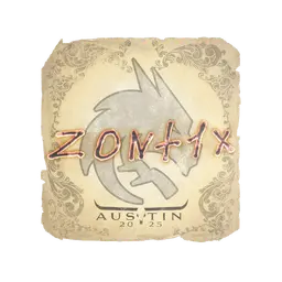 Sticker | zont1x | Austin 2025