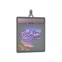 Sticker Slab | yuurih (Holo) | Paris 2023