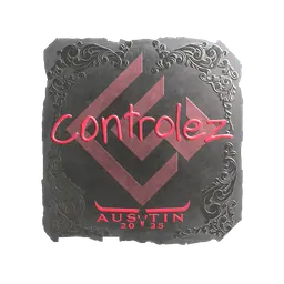 Sticker | controlez (Foil) | Austin 2025