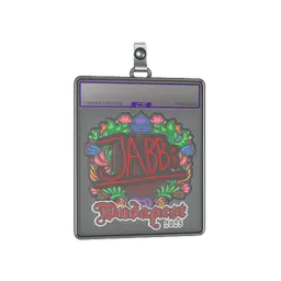 Sticker Slab | jabbi (Embroidered) | Budapest 2025