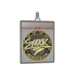 Sticker Slab | SHOCK (Gold) | Cologne 2026