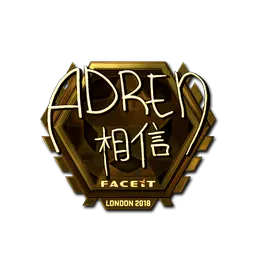 Sticker | AdreN (Gold) | London 2018