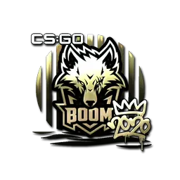 Sticker | Boom (Gold) | 2020 RMR