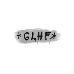 Sealed Graffiti | GLHF (Shark White)