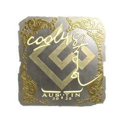 Sticker | cool4st (Gold) | Austin 2025