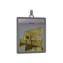 Sticker Slab | wayLander (Gold) | Atlanta 2017