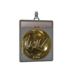Sticker Slab | flusha (Gold) | Katowice 2019