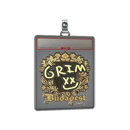 Sticker Slab | Grim (Gold) | Budapest 2025