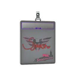 Sticker Slab | sjuush (Holo) | Stockholm 2021