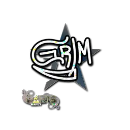 Sticker | Grim (Glitter) | Paris 2023