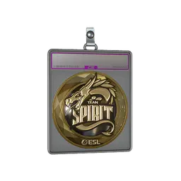Sticker Slab | Team Spirit (Gold) | Katowice 2019