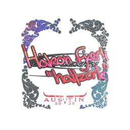 Sticker | hallzerk (Holo) | Austin 2025