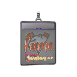 Sticker Slab | fame (Glitter) | Shanghai 2024