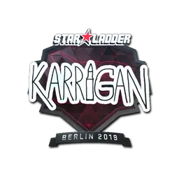 Sticker | karrigan (Foil) | Berlin 2019