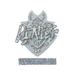 Sticker | huNter- (Glitter) | Copenhagen 2024
