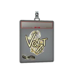 Sticker Slab | volt (Gold) | Paris 2023
