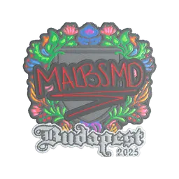 Sticker | malbsMd (Embroidered) | Budapest 2025