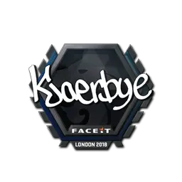 Sticker | Kjaerbye | London 2018