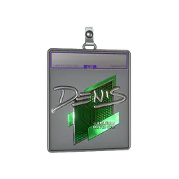 Sticker Slab | denis (Foil) | Boston 2018