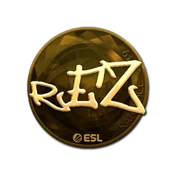 Sticker | REZ (Gold) | Katowice 2019
