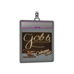 Sticker Slab | gob b (Gold) | Cologne 2015