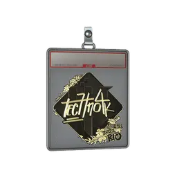 Sticker Slab | Techno4K (Gold) | Rio 2022