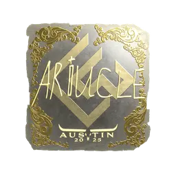 Sticker | Ariucle (Gold) | Austin 2025