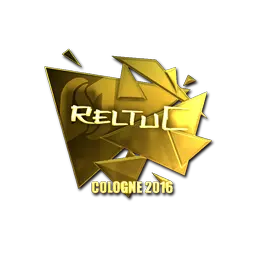 Sticker | reltuC (Gold) | Cologne 2016