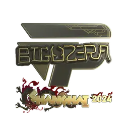 Sticker | biguzera (Gold) | Shanghai 2024