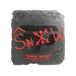 Sticker | snow (Foil) | Austin 2025