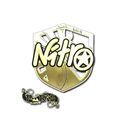 Sticker | nitr0 (Gold) | Paris 2023