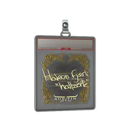 Sticker Slab | hallzerk (Gold) | Austin 2025