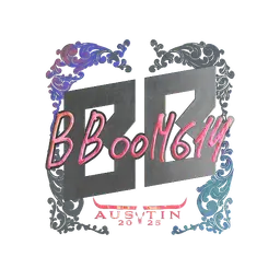 Sticker | Boombl4 (Holo) | Austin 2025