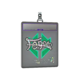 Sticker Slab | fer (Glitter) | Antwerp 2022
