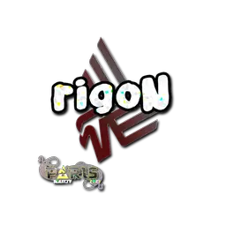 Sticker | rigoN (Glitter) | Paris 2023