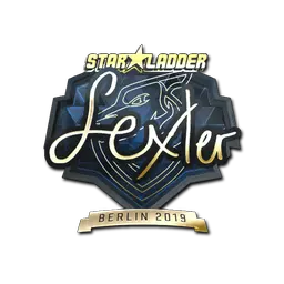 Sticker | dexter (Gold) | Berlin 2019
