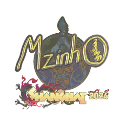 Sticker | mzinho (Holo) | Shanghai 2024