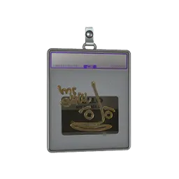 Sticker Slab | Hello Galil AR (Gold)