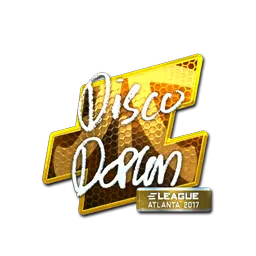 Sticker | disco doplan (Foil) | Atlanta 2017