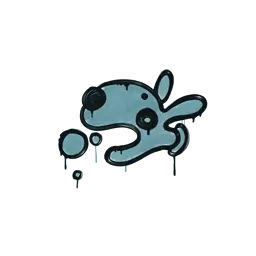 Sealed Graffiti | Popdog (Wire Blue)