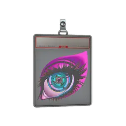 Sticker Slab | Dystopian Gaze (Lenticular)