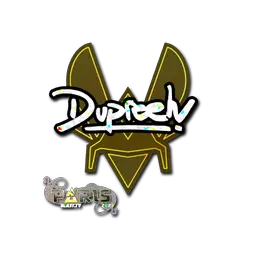 Sticker | dupreeh (Glitter) | Paris 2023