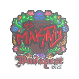 Sticker | Maka (Embroidered) | Budapest 2025