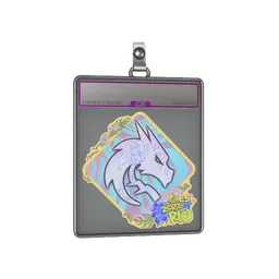 Sticker Slab | Team Spirit (Holo) | Rio 2022