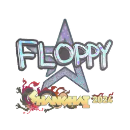 Sticker | floppy (Holo) | Shanghai 2024