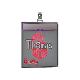 Sticker Slab | Thomas (Holo) | Paris 2023