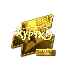 Sticker | Xyp9x (Gold) | Atlanta 2017
