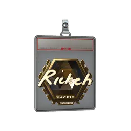 Sticker Slab | Rickeh (Gold) | London 2018